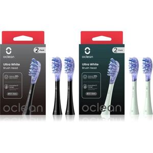 Oclean Ultra White Set csere fejek a fogkeféhez Black & Green kép