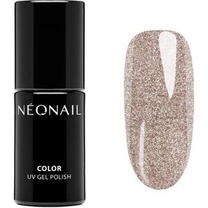 NEONAIL Winter Symphony gél körömlakk UV / LED-es lámpákhoz árnyalat Snowlit Gold 7.2 ml kép
