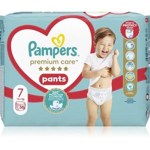Pampers Premium Care Pants Size 7 eldobható nadrágpelenkák 15+ kg 36 db kép