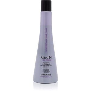 Phytorelax Laboratories Keratin No-Yellow sampon a sárga tónusok neutralizálására 250 ml kép