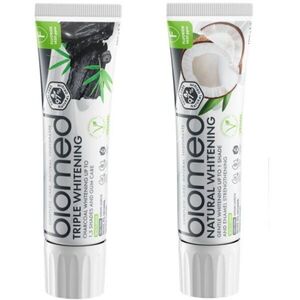 Biomed Duo set természetes fogkrém 2 db kép