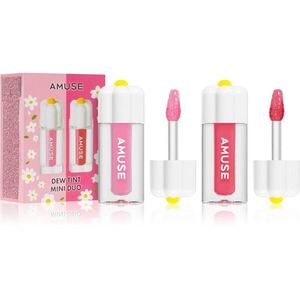 AMUSE Dew Tint Mini Duo hidratáló szájfény szett árnyalat Cool Tone 2x1.5 g kép