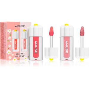 AMUSE Dew Tint Mini Duo hidratáló szájfény szett árnyalat Warm Tone 2x1.5 g kép