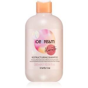 Inebrya Keratin Restructuring Shampoo formázó sampon keratinnal 300 ml kép