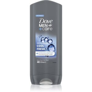 Dove Men+Care Cool Fresh tusfürdő gél testre és arcra 400 ml kép