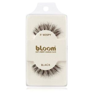 Bloom Natural ragasztható műszempilla természetes hajból (Wispy, Black) 1 cm kép