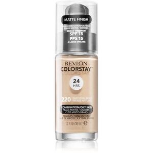Revlon Cosmetics ColorStay™ SPF 15 tartós matt alapozó kombinált és zsíros bőrre árnyalat 220 Natural Beige 30 ml kép