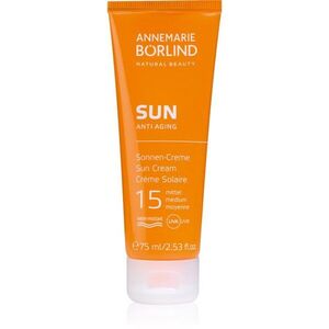 ANNEMARIE BÖRLIND SUN ANTI-AGING napozókrém a bőr öregedése ellen SPF 15 75 ml kép