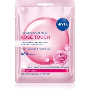 NIVEA Rose Touch hidratáló gézmaszk 1 db kép