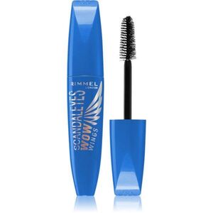 Rimmel ScandalEyes WOW Wings vízálló tömegnövelő szempillaspirál árnyalat Black 12 ml kép