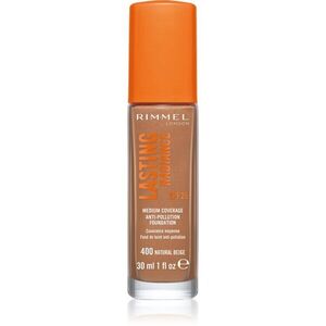 Rimmel Lasting Radiance élénkítő make-up SPF 25 árnyalat 400 Natural Beige 30 ml kép
