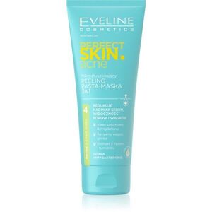 Eveline Cosmetics Perfect Skin .acne hámlasztó maszk 3 az 1-ben 75 ml kép