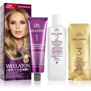 Wella Wellaton Intense tartós hajfesték Argán olajjal árnyalat 8/1 Light Ash Blonde 1 db kép