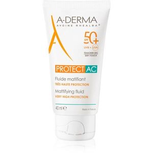 A-Derma Protect AC Mattifying Fluid mattító fluid SPF 50+ 40 ml kép