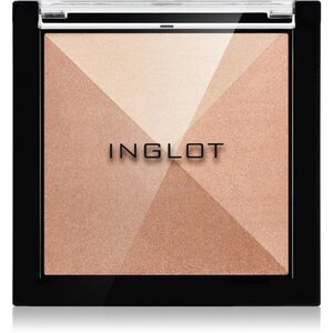 Inglot Multicolour System Highlighting & Bronzing Powder élénkítő és bronzosító paletta árnyalat 12 8.8 g kép