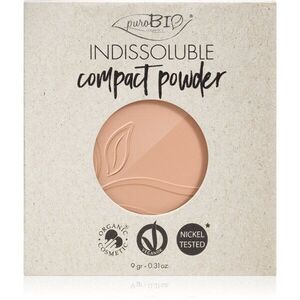 puroBIO Cosmetics Indissouble kompakt púder utántöltő árnyalat 04 9 g kép