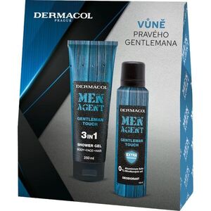 Dermacol Men Agent Gentleman Touch ajándékszett testre uraknak kép