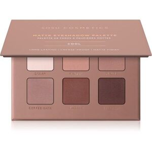SOSU Cosmetics Matte Eyeshadow Palette szemhéjfesték paletta árnyalat Cool 6x1.3 g kép