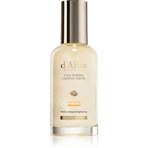 d'Alba Vita Toning Capsule Serum fényesítő hatású arcszérum a pigment foltok ellen 100 ml kép