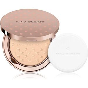 Naj Oleari Skin Caress Pressed Powder kompakt púder mattító hatással hölgyeknek 02 Peach Pink 9.5 g kép