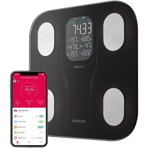 Sencor SBS 9002BK Smart Fitness Mérleg kép