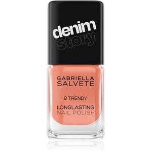 Gabriella Salvete Longlasting Enamel Denim Story hosszantartó körömlakk árnyalat 08 Trendy 11 ml kép