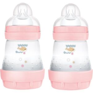 MAM Perfect Star Anti-colic Bottle antikólikás cumisüveg 0m+ Pink 2x160 ml kép