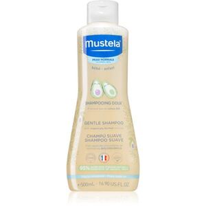 Mustela Bébé finom állagú sampon gyermekeknek születéstől kezdődően 500 ml kép