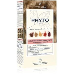 Phyto Color hajfesték ammónia nélkül árnyalat 8 Light Blonde 1 db kép