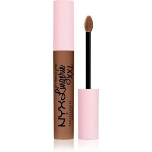 NYX Professional Makeup Lip Lingerie XXL matt folyékony állagú ajakrúzs árnyalat 29 - Hot Caramelo 4 ml kép