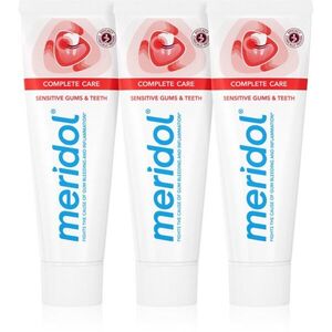 Meridol Complete Care fogkrém érzékeny fogakra 3x75 ml kép