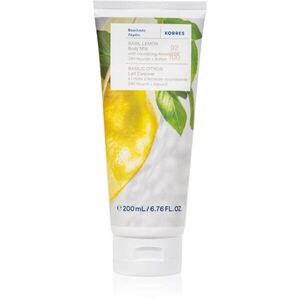 Korres Basil Lemon frissítő testápoló tej 200 ml kép