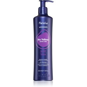 Fanola Wonder No Yellow Mask haj maszk semlegesíti a sárgás tónusokat 350 ml kép