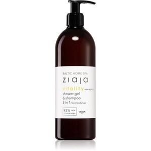 Ziaja Baltic Home Spa Vitality tusfürdő gél arcra, testre és hajra 500 ml kép
