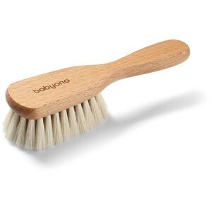 BabyOno Take Care Brush with Natural Bristles hajkefe gyermekeknek születéstől kezdődően 1 db kép
