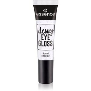 essence dewy EYE GLOSS metál hatású szemhéjpúder árnyalat 01 Crystal Clear 8 ml kép