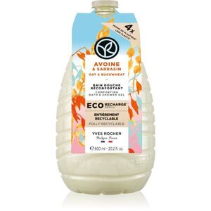 Yves Rocher Bain de Nature tusfürdő gél utántöltő Oat & Buckwheat 600 ml kép