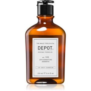 DEPOT 100 HAIR CLEANSING NO. 105 INVIGORATING SHAMPOO erősítő sampon hajhullás ellen 250 ml kép