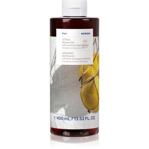 Korres Citrus energetizáló tusfürdő gél 400 ml kép