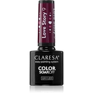 Claresa SoakOff UV/LED Color Love Story géles körömlakk árnyalat 9 5 g kép
