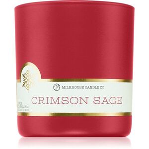 Milkhouse Candle Co. LE Winter Crimson Sage illatgyertya 226 g kép