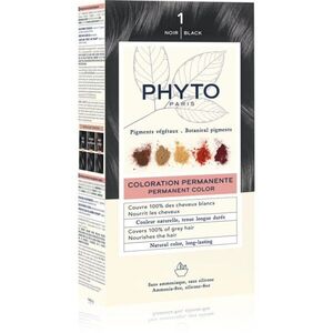 Phyto Color hajfesték ammónia nélkül árnyalat 1 Noir 1 db kép