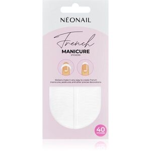 NEONAIL French Manicure Stickers körömmatrica típus 01 40 db kép