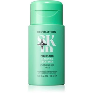 Revolution Skincare Clearly Clarify 2% Salicylic Acid &Aloe Clarifying BHA Toner tisztító tonik a faggyú szabályozására és a pórusok minimalizására 15 kép