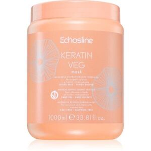 Echosline Keratin veg Mask intenzíven tápláló maszk a száraz és porózus hajra aminosavakkal 1000 ml kép