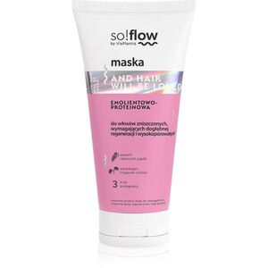 so!flow Damaged Hair Protein-Emollient Mask erősítő maszk a károsult hajra 200 ml kép