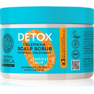 Natura Siberica Oblepikha Siberica Detox peeling méregtelenítő hatással minden hajtípusra 300 ml kép