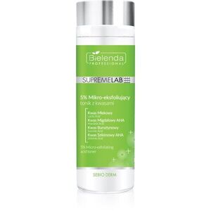 Bielenda Professional Supremelab Sebio Derm gyengéd bőrhámlasztó tonik 200 ml kép