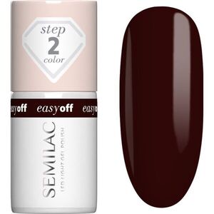 Semilac Easy Off Step 2 gél körömlakk UV / LED-es lámpákhoz árnyalat Marrom Choco 7 ml kép