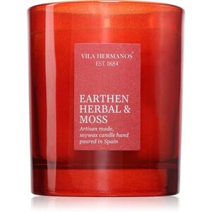 Vila Hermanos Earthen Herbal & Moss illatgyertya 190 g kép